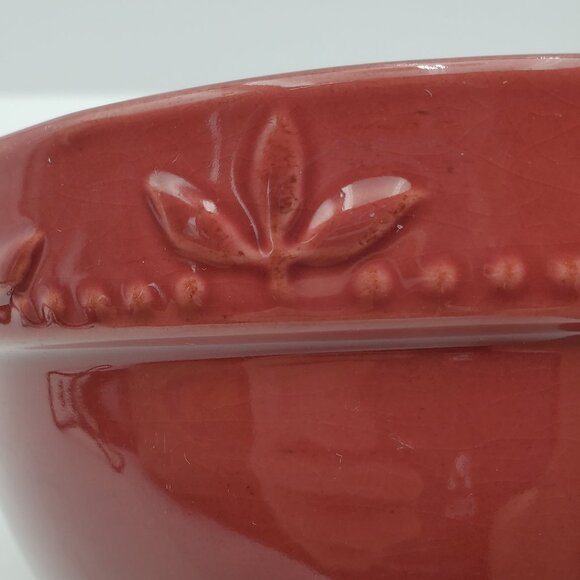 Signature Housewares Sorrento Ruby Red Beaujolais Burgundy All Purpose Bowl - Picture 6 of 6